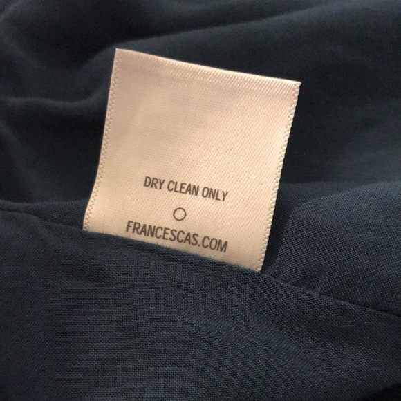 Blue Rain Embellished Lace Embroidered Top Size L - Picture 5 of 5